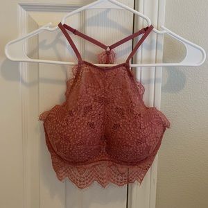 PINK Victoria Secret Halter Lace Bra